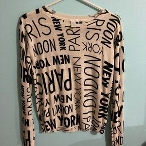 XXI New York Paris London Medium Long Sleeve